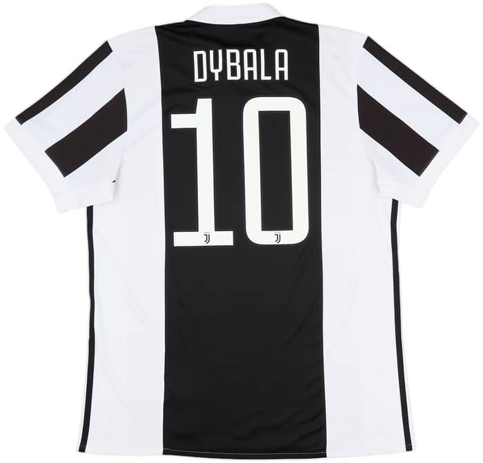 2017-18 Juventus Home Shirt Dybala #10 - 6/10 - (L)