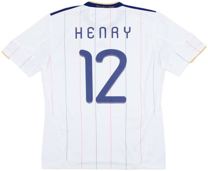 2009-10 France Away Shirt Henry #12 - 8/10 - (L)