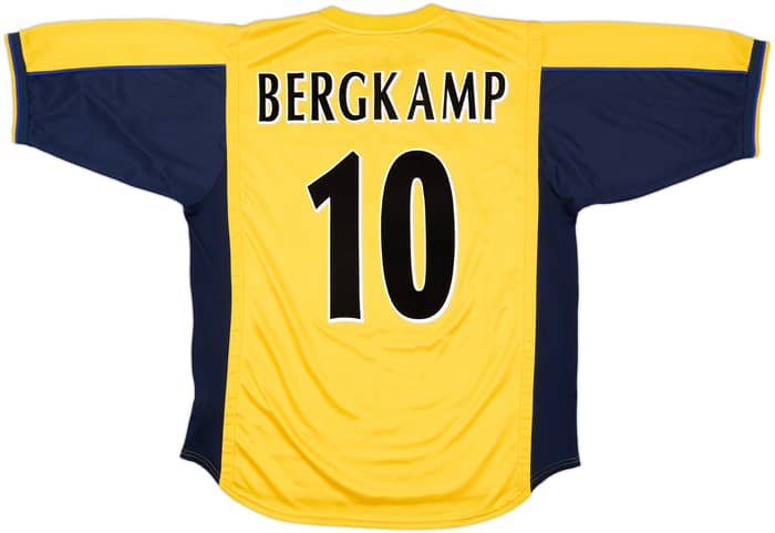 1999-01 Arsenal Away Shirt Bergkamp #10 - 8/10 - (L)