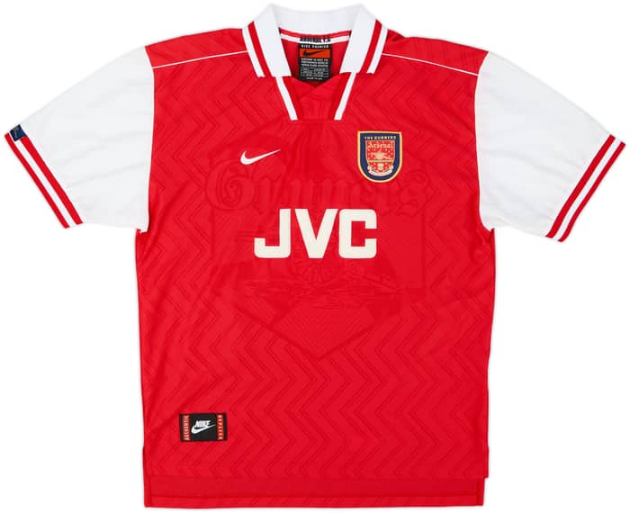 1996-98 Arsenal Home Shirt Wright #8 - 6/10 - (L)