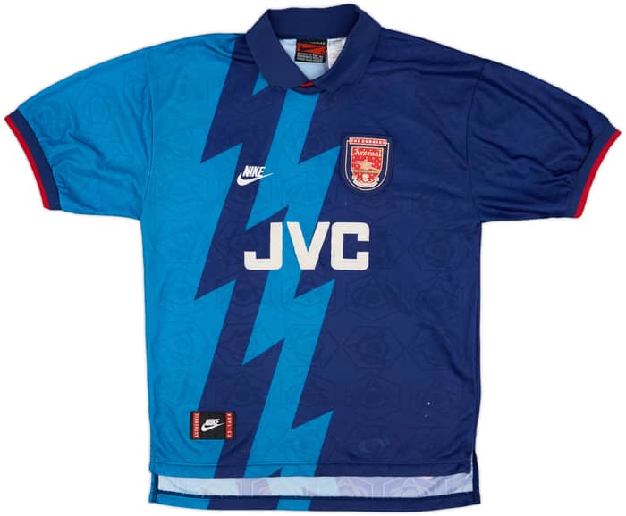 1995-96 Arsenal Away Shirt Wright #8 - 6/10 - (M)