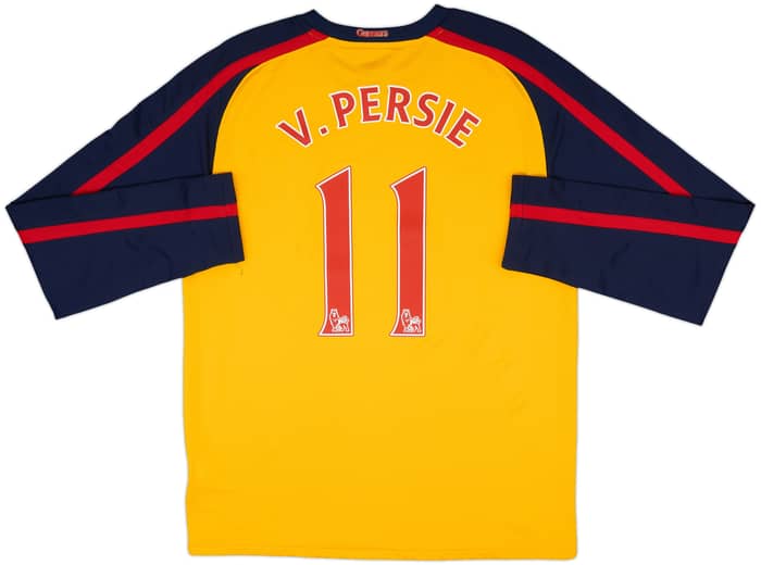 2008-09 Arsenal Away L/S Shirt V.Persie #11 - 7/10 - (M)