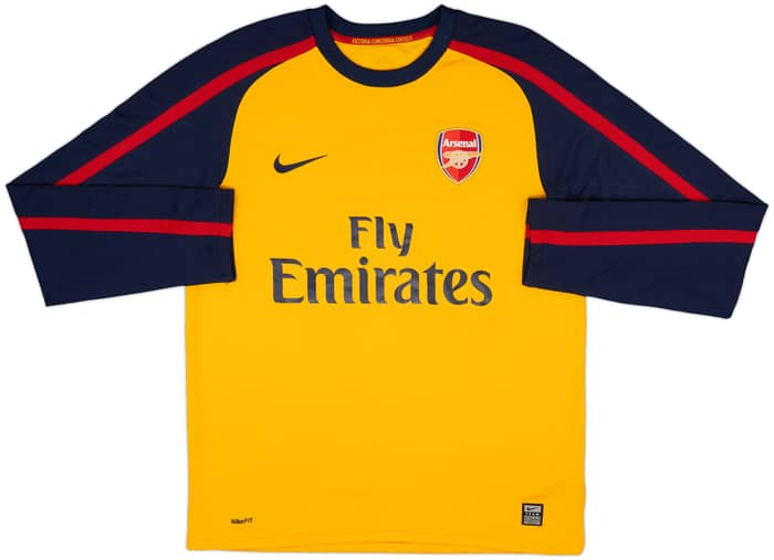 2008-09 Arsenal Away L/S Shirt V.Persie #11 - 7/10 - (M)