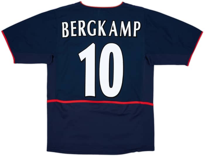 2002-04 Arsenal Away Shirt Bergkamp #10 - 7/10 - (S)