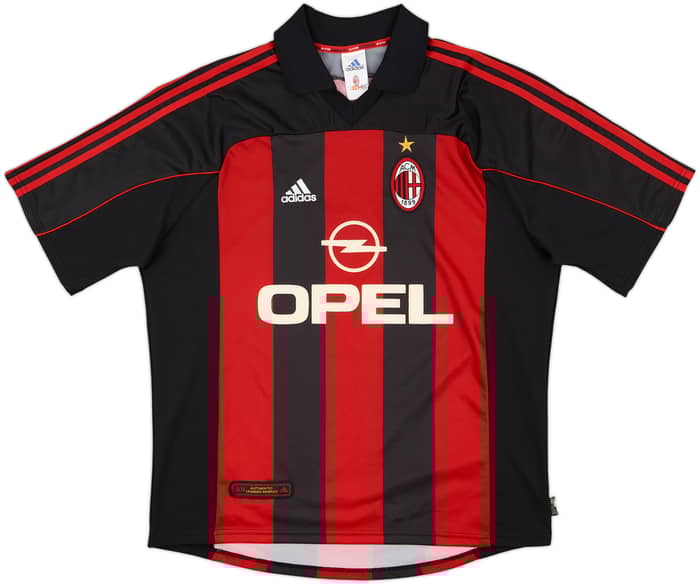 2000-02 AC Milan Home Shirt Shevchenko #7 - 10/10 - (XL)