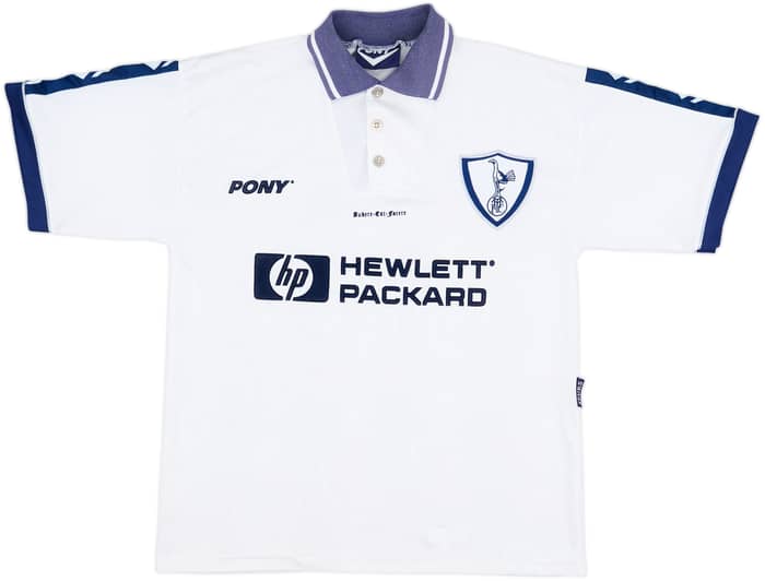 1995-97 Tottenham Home Shirt Sheringham #10 - 6/10 - (M)