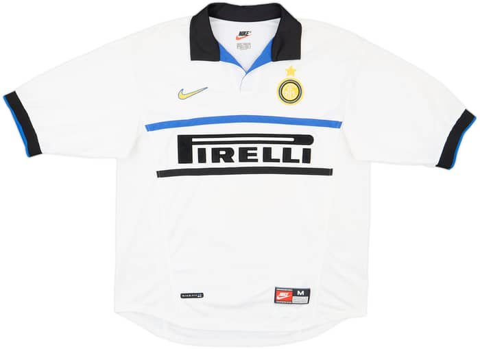1998-99 Inter Milan Away Shirt Ronaldo #9 - 8/10 - (M)