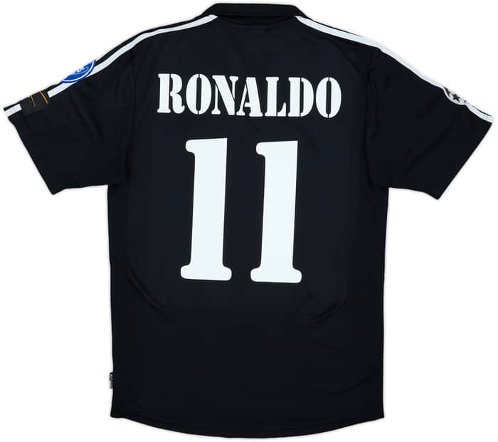 2001 Real Madrid Away Shirt Ronaldo #11 - 9/10 - (M)