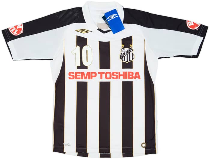 2007 Santos Away Shirt #10 (M)