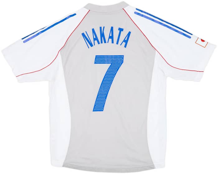2002-04 Japan Player Issue Away Shirt Nakata #7 - 8/10 - (L)