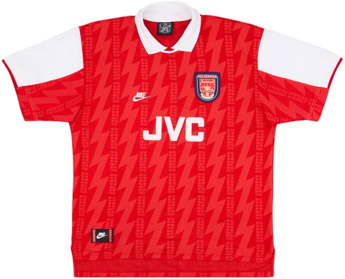 1994-96 Arsenal Home Shirt Bergkamp #10 - 9/10 - (XXL)