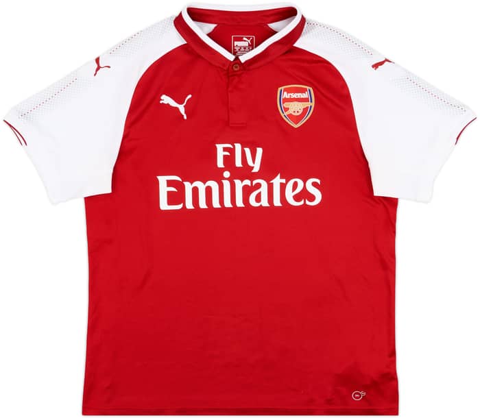 2017-18 Arsenal Home Shirt Lacazette #9 - 10/10 - (L)