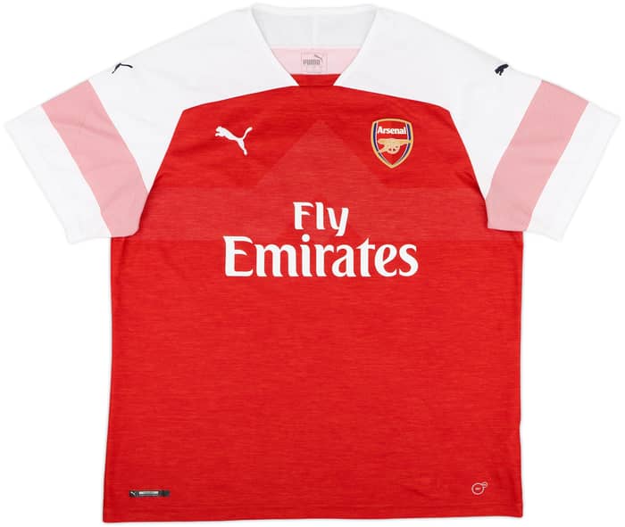 2018-19 Arsenal Home Shirt Aubameyang #14 - 7/10 - (XXL)