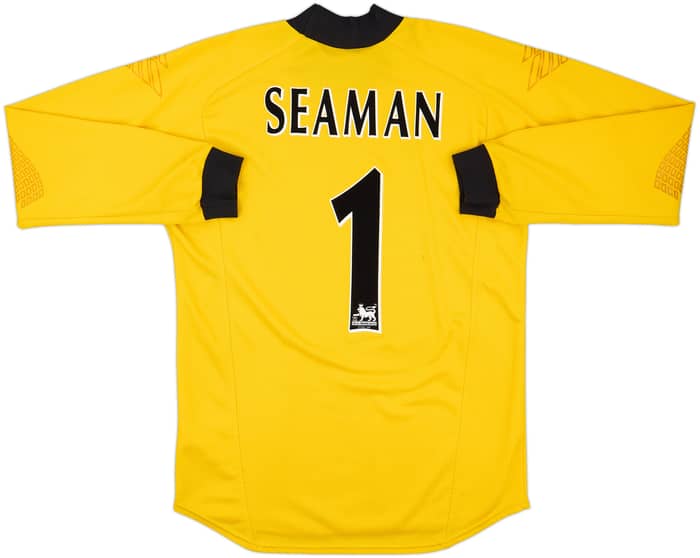 2001-02 Arsenal GK Shirt Seaman #1 - 9/10 - (M)