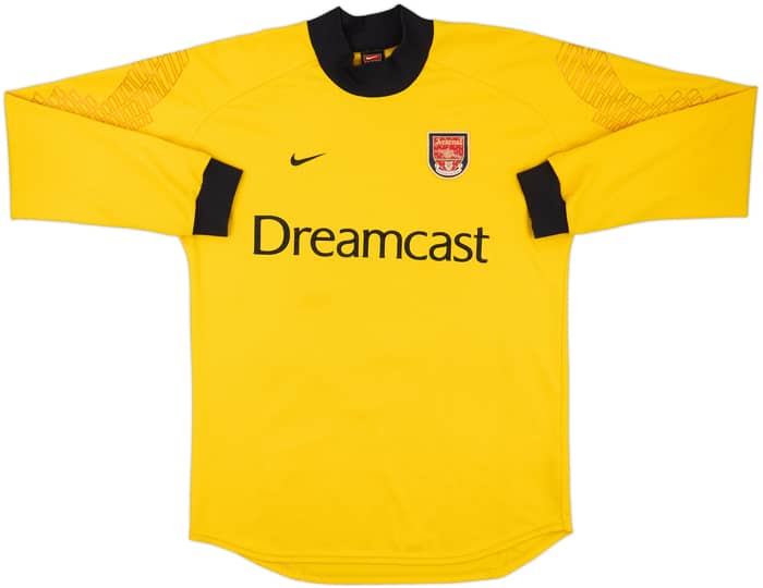 2001-02 Arsenal GK Shirt Seaman #1 - 9/10 - (M)