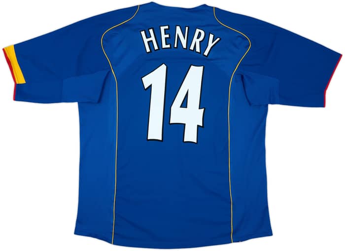 2004-06 Arsenal Away Shirt Henry #14 - 8/10 - (XXL)