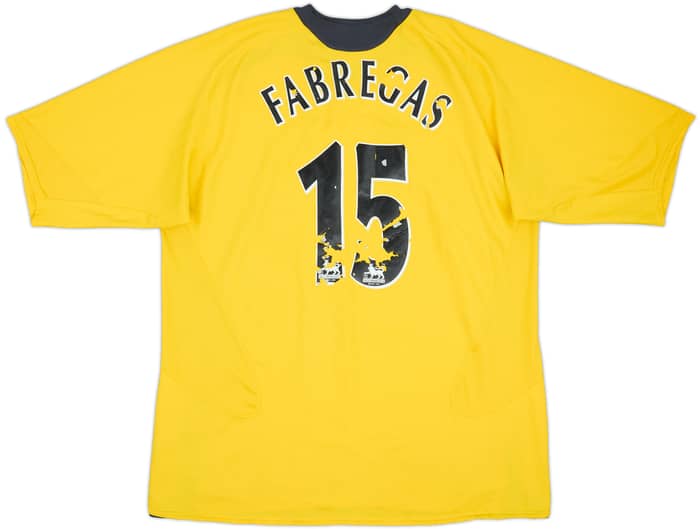 2005-06 Arsenal Away Shirt Fabregas #15 - 4/10 - (XL)