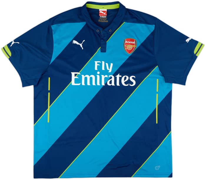 2014-15 Arsenal Third Shirt Koscielny #6 - 6/10 - (XXL)