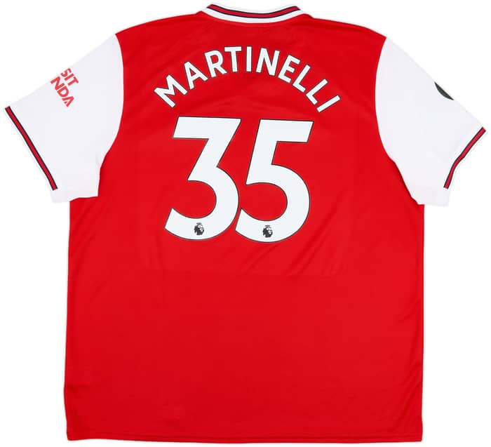 2019-20 Arsenal Home Shirt Martinelli #35 - 10/10 - (XXL)