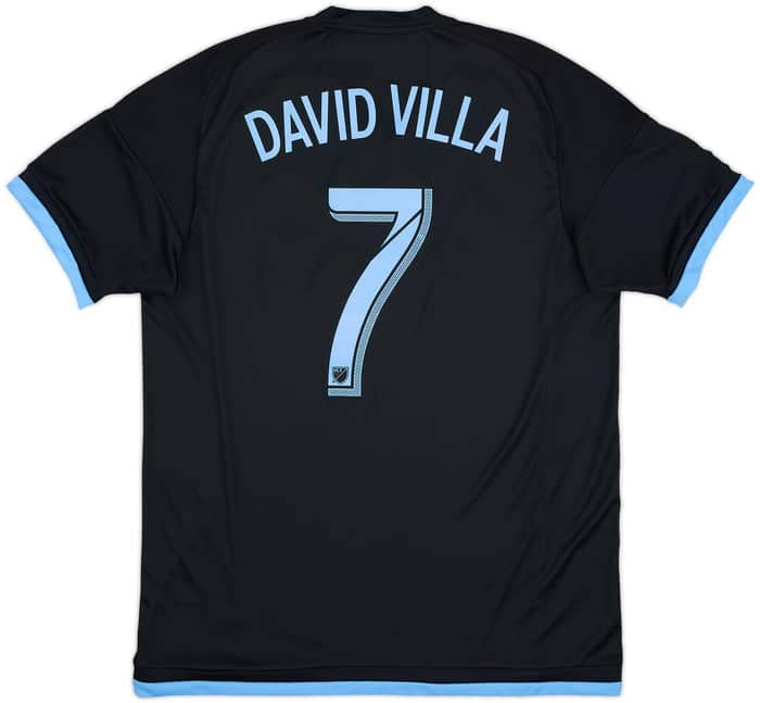 2015-16 New York City Away Shirt David Villa #7 - 10/10 - (L)