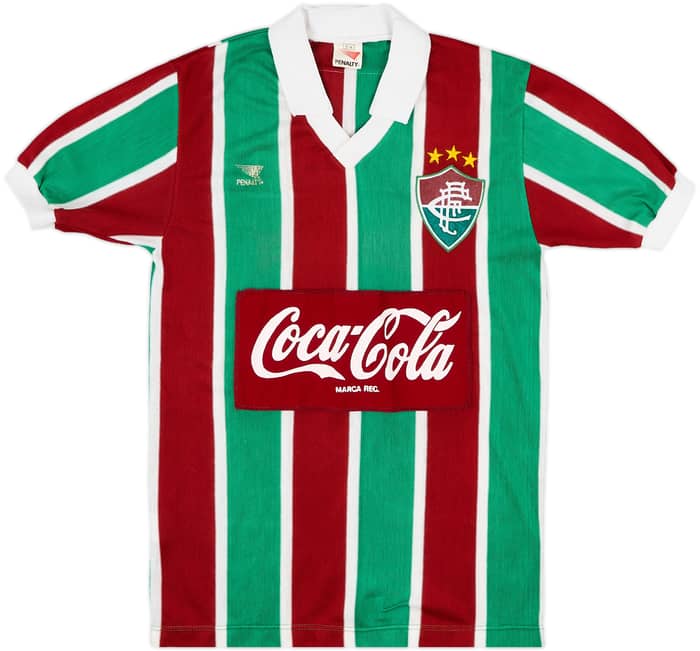 1990 Fluminense Home Shirt - 8/10 - (S)