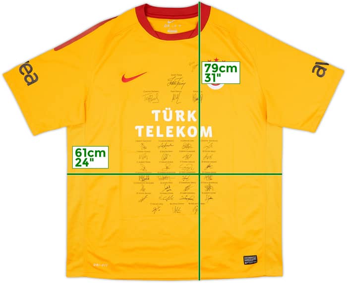 2011-12 Galatasaray 'Signed' Third Shirt - 9/10 - (XL)