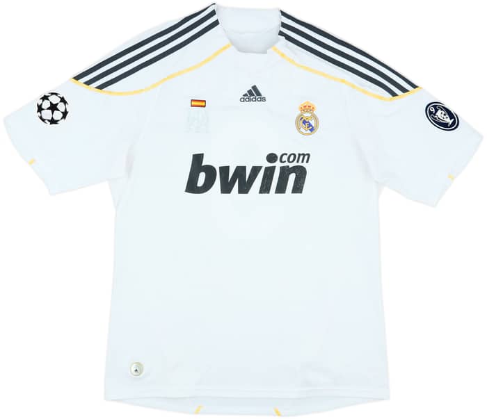 2009-10 Real Madrid Home Shirt Ronaldo #9 - 6/10 - (L)