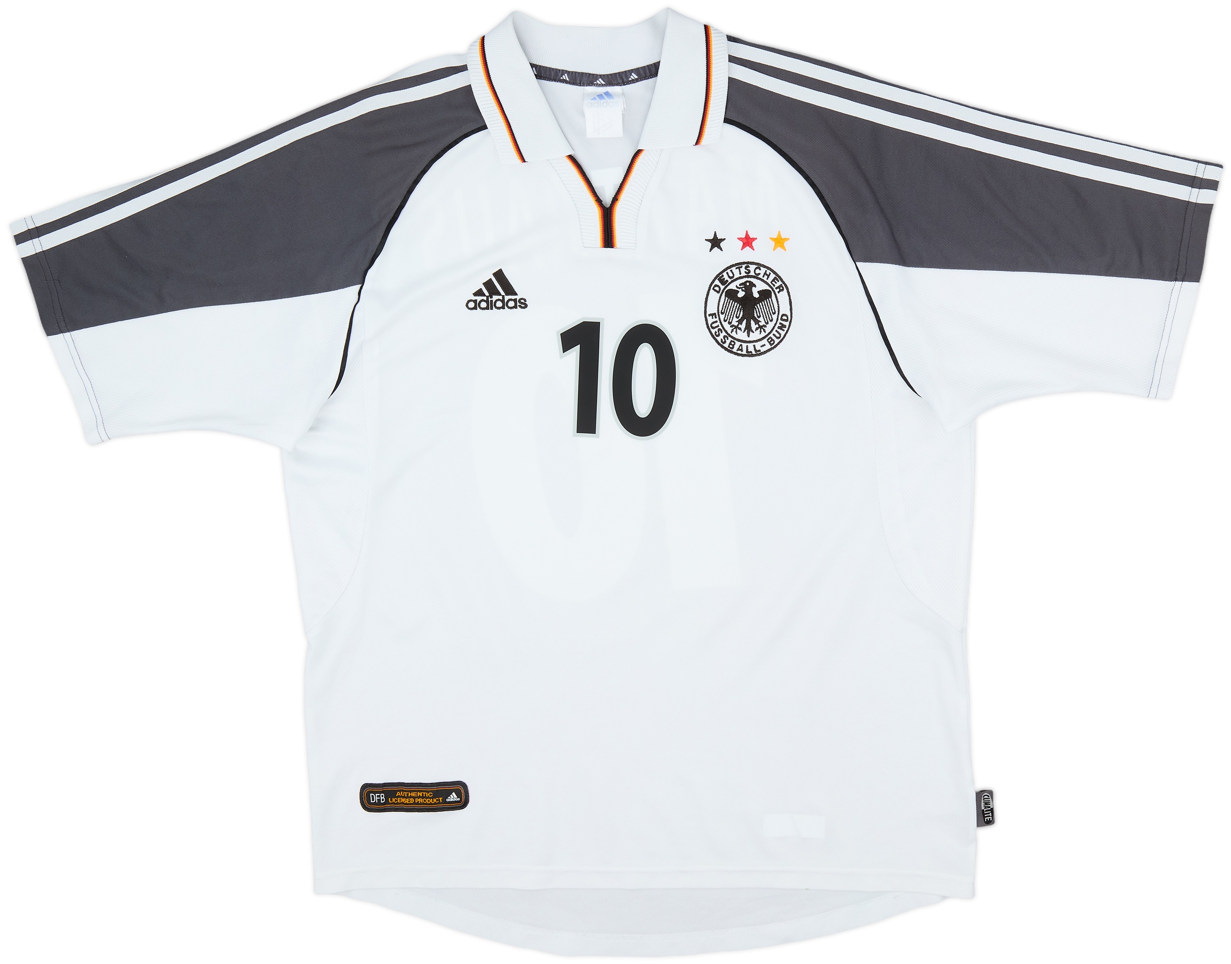 2000-02 Germany Home Shirt Matthaus #10 - 8/10 - (L)