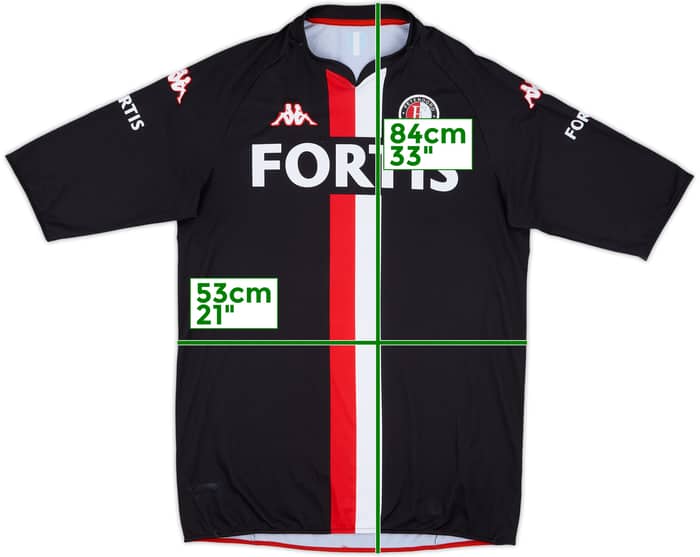 2007-08 Feyenoord Away Shirt - 6/10 - (3XL)