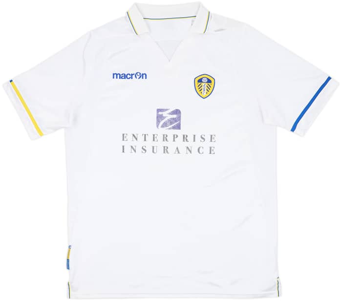 2011-12 Leeds United Home Shirt - 4/10 - (XL)
