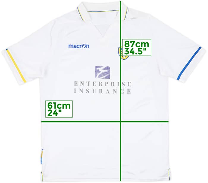 2011-12 Leeds United Home Shirt - 4/10 - (XL)