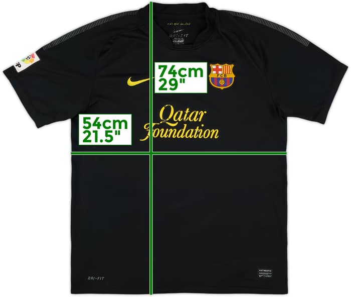 2011-12 Barcelona Away Shirt - 5/10 - (L)