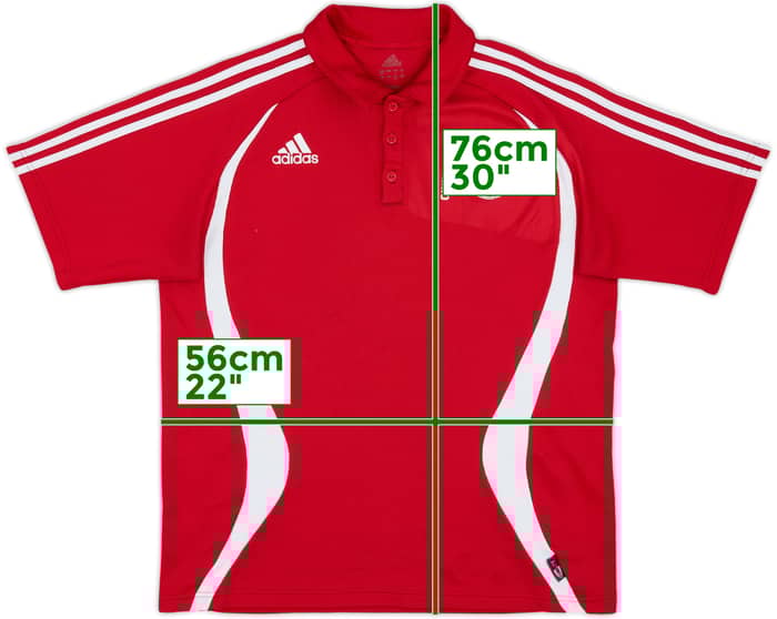 2006-07 Ajax adidas Polo Shirt - 8/10 - (XL)