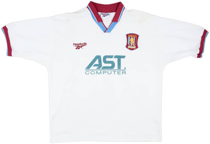 1996-98 Aston Villa Away Shirt Southgate #4 - 9/10 - (L)