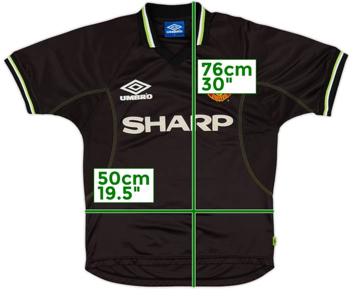 1998-99 Manchester United Third Shirt - 9/10 - (Y)