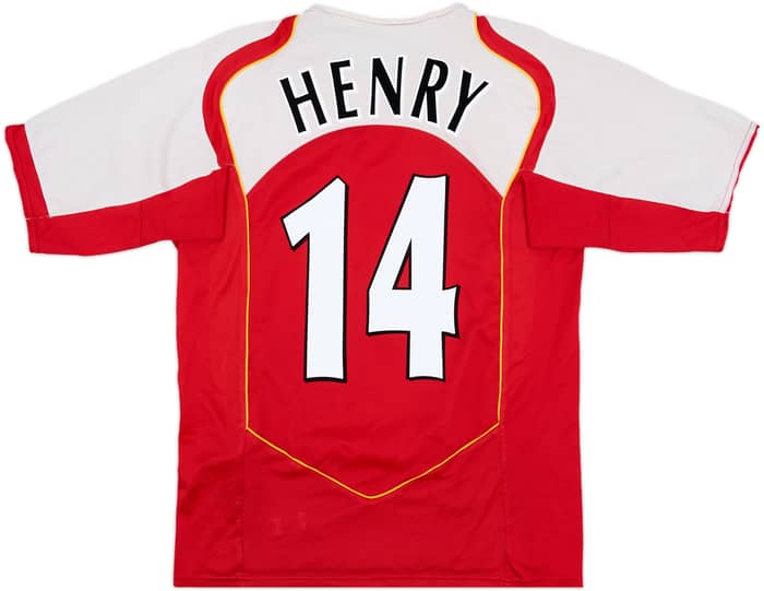 2004-05 Arsenal Home Shirt Henry #14 - 7/10 - (M)