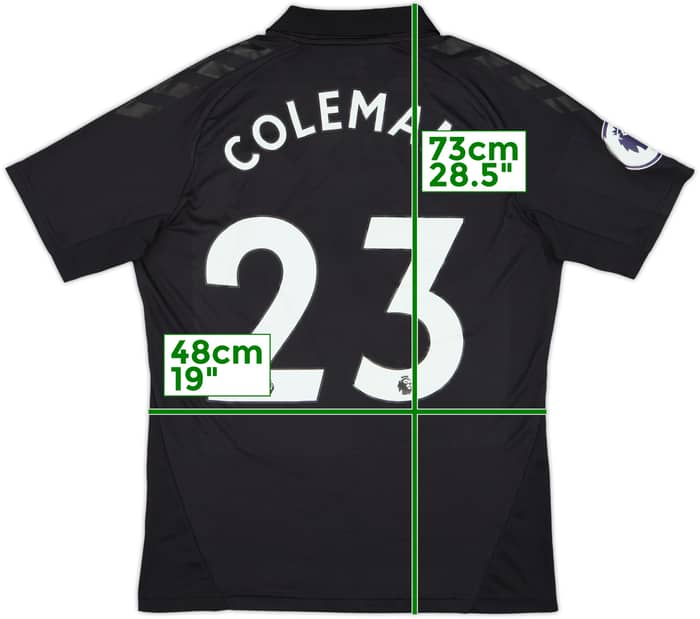 2021-22 Everton Away Shirt Coleman #23 (M)