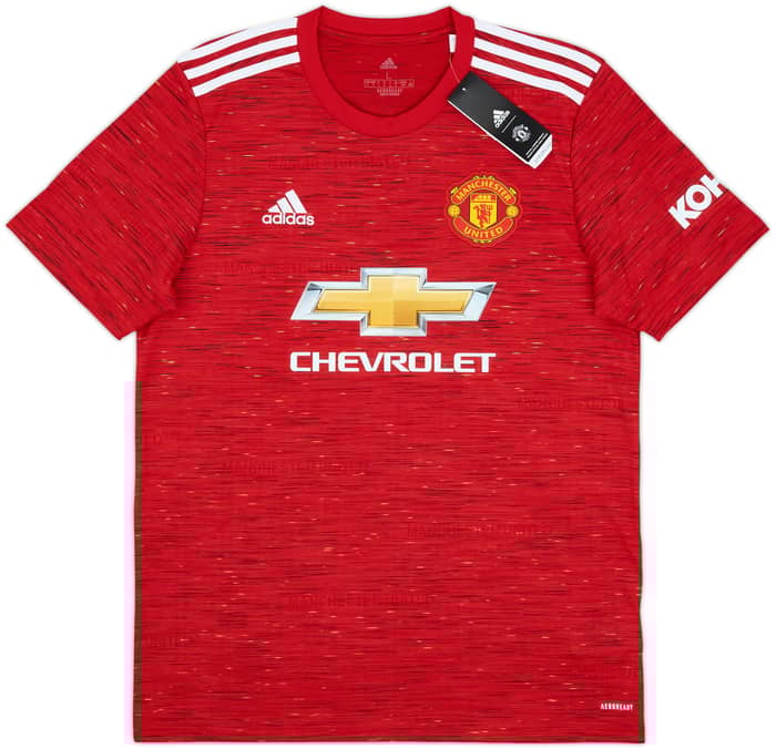2020-21 Manchester United Home Shirt B.Fernandes #18 (L)