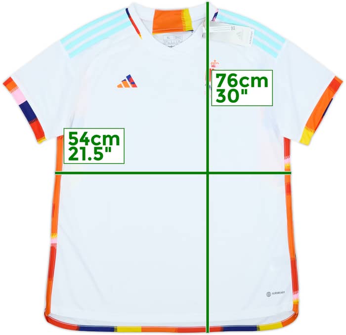 2022-23 Belgium Away Shirt (Women's XL)