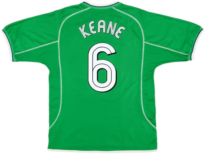 2003-04 Ireland Home Shirt Keane #6 - 8/10 - (L)