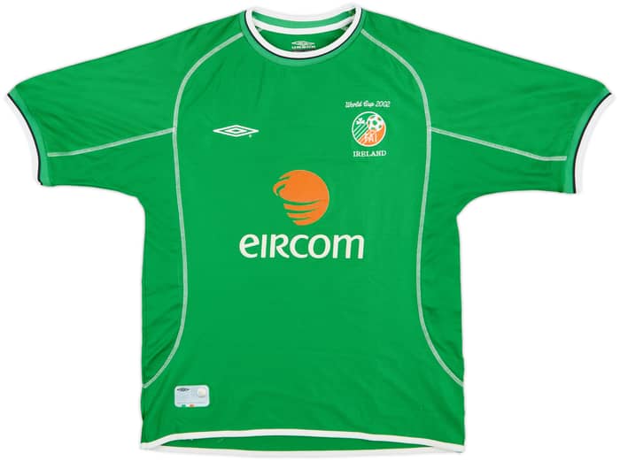 2003-04 Ireland Home Shirt Keane #6 - 8/10 - (L)