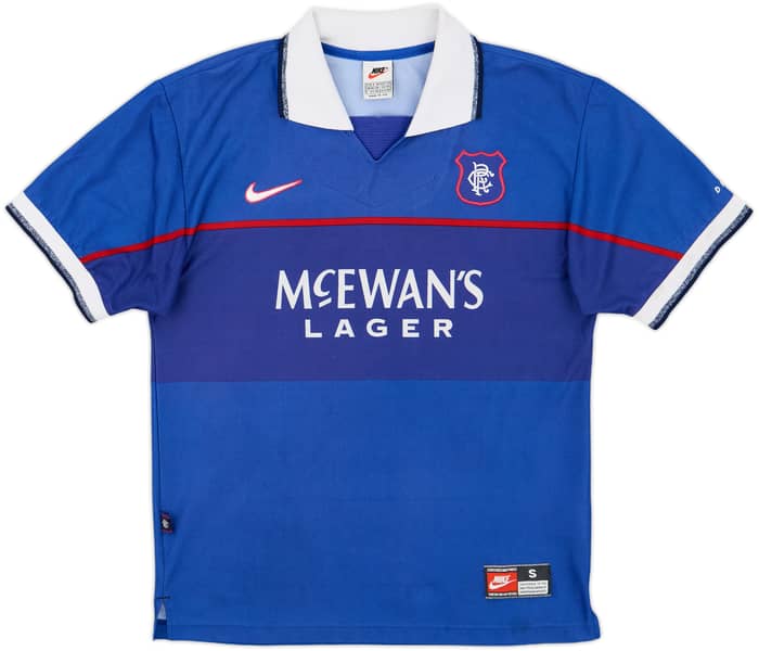 1997-99 Rangers Home Shirt McCoist #14 - 8/10 - (S)