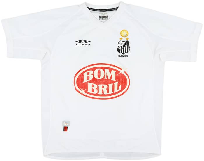 2002-03 Santos Home Shirt #10 - 6/10 - (XL)