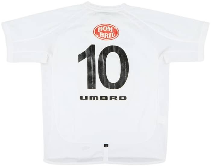 2002-03 Santos Home Shirt #10 - 6/10 - (XL)
