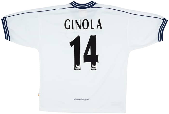 1997-99 Tottenham Home Shirt Ginola #14 - 10/10 - (XL)