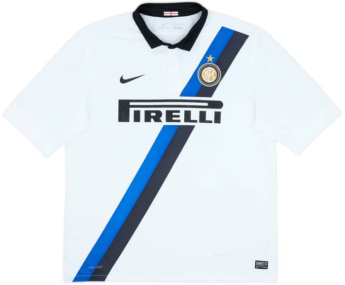 2011-12 Inter Milan Away Shirt Zanetti #4 - 9/10 - (XL)