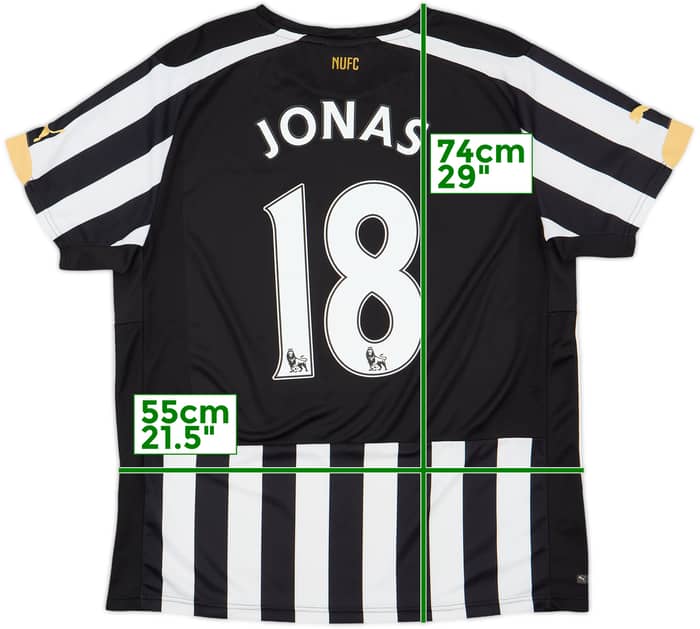 2014-15 Newcastle Home Shirt Jonas #18 - 7/10 - (M)
