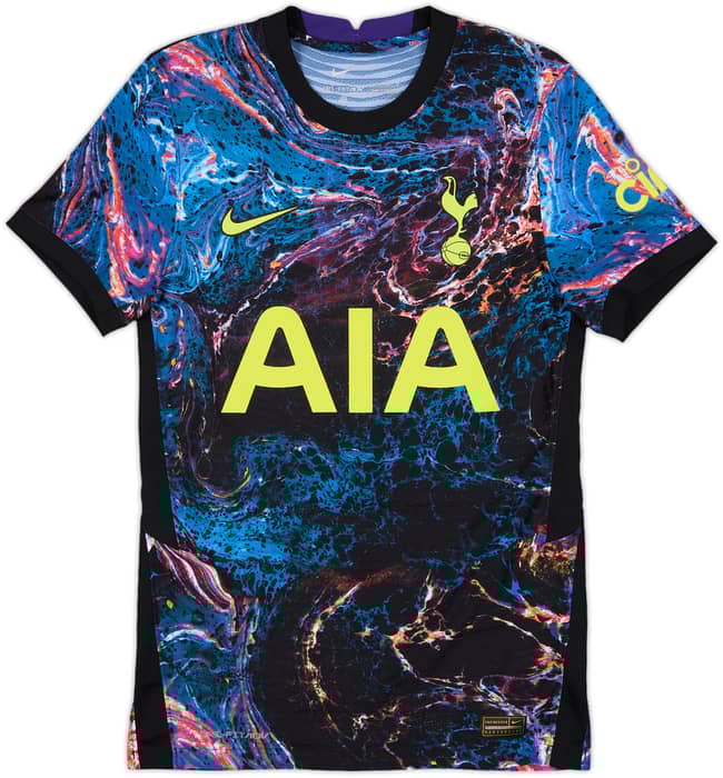 2021-22 Tottenham Authentic Away Shirt Son #7 - 10/10 - (XS)