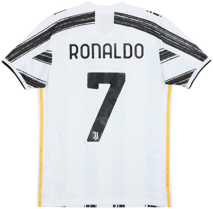 2020-21 Juventus Home Shirt Ronaldo #7 - 9/10 - (S)