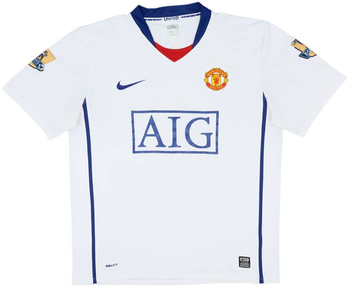 2008-10 Manchester United Away Shirt Ferdinand #5 - 5/10 - (M)